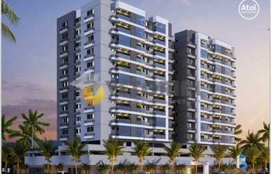 Imagem: O apartamento possui 1 Dormitório, 2 Banheiros, 1 Vaga na garagem