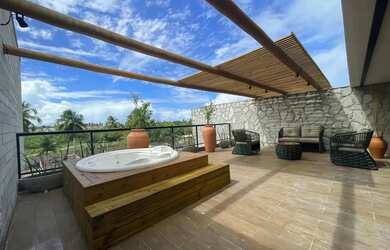 Imagem: A casa em condomínio possui 3 Dormitórios, 4 Banheiros, 2