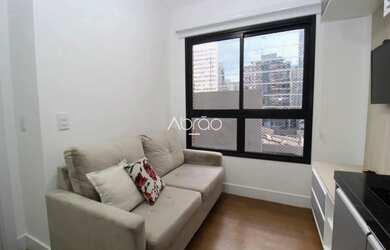 Imagem: O apartamento possui 1 Dormitório, 1 Banheiro, 30m² de Área