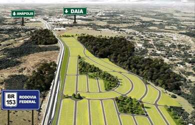 Imagem: O terreno possui 304m² de Área e está localizado em Distrito