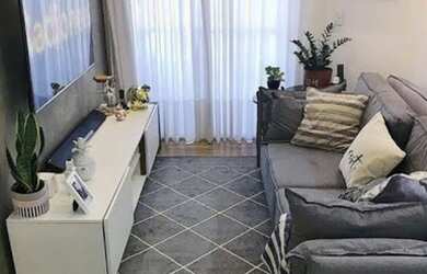 Imagem: O apartamento possui 1 Dormitório, 1 Banheiro, 1 Vaga na garagem