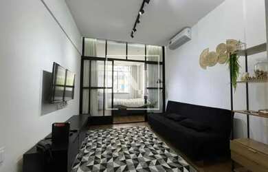 Imagem: O apartamento possui 1 Dormitório, 1 Banheiro, 41m² de Área