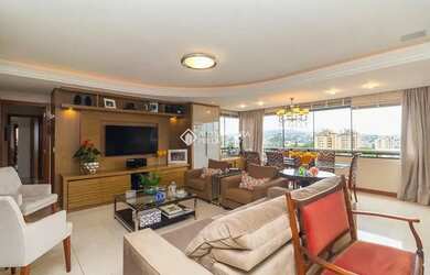 Imagem: O apartamento na cobertura possui 3 Dormitórios, 3 Banheiros