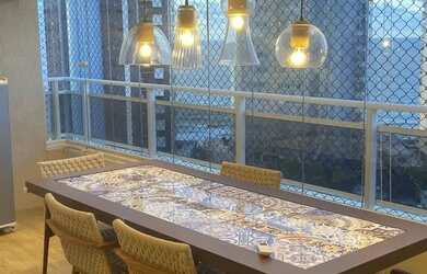 Imagem: O apartamento possui 3 Dormitórios, 4 Banheiros, 2 Vagas na