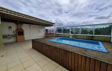 Imagem: O apartamento na cobertura possui 2 Dormitórios, 3 Banheiros