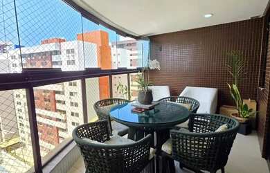 Imagem: O apartamento possui 3 Dormitórios, 5 Banheiros, 3 Vagas na