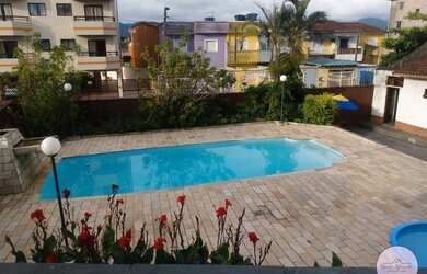 Imagem: O apartamento possui 1 Dormitório, 1 Banheiro, 2 Vagas na garagem