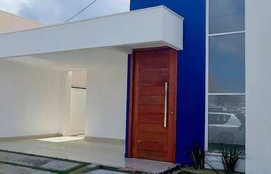 Imagem: A casa em condomínio possui 3 Dormitórios, 2 Banheiros, 4