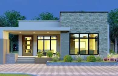 Imagem: A casa possui 3 Dormitórios, 2 Banheiros, 1 Vaga na garagem