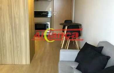 Imagem: O studio possui 1 Dormitório, 1 Banheiro, 1 Vaga na garagem