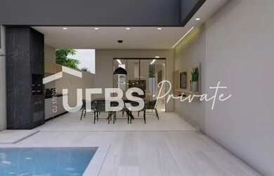 Imagem: A casa possui 3 Dormitórios, 4 Banheiros, 4 Vagas na garagem