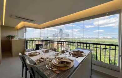 Imagem 13: Apartamento para venda possui 158 metros quadrados com 3 suítes com vista livre