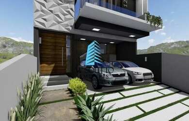 Imagem: A casa em condomínio possui 3 Dormitórios, 2 Banheiros, 2