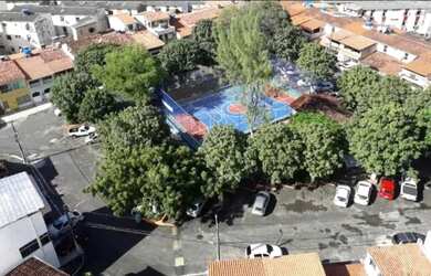 Imagem: A casa em condomínio possui 1 Dormitório, 1 Banheiro, 1 Vaga