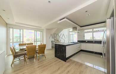 Imagem: O apartamento na cobertura possui 2 Dormitórios, 2 Banheiros