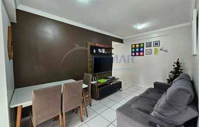 Imagem: O apartamento possui 2 Dormitórios, 2 Banheiros, 56m² de Área