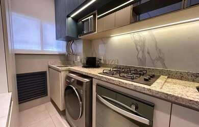 Imagem 14: Apartamento decorado e mobiliado para locação no Ed. Freedom Palhano 1 suíte, 45m² Gleba