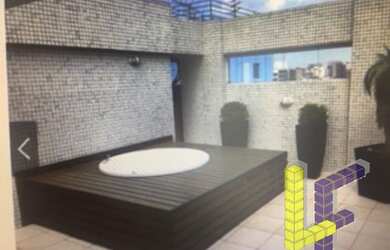 Imagem: O apartamento na cobertura possui 3 Dormitórios, 3 Banheiros