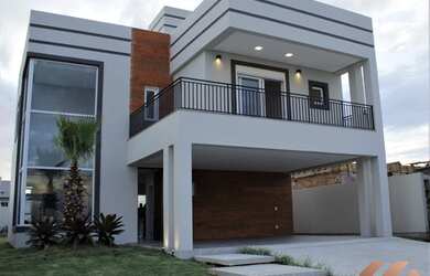 Imagem: A casa em condomínio possui 3 Dormitórios, 3 Banheiros, 2