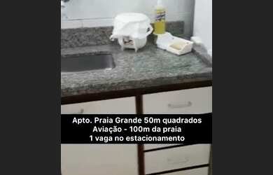 Imagem 7: Apartamento Praia Grande 50m² Bairro Aviação 100m da Praia