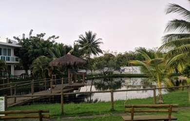 Imagem: A casa em condomínio possui 4 Dormitórios, 2 Banheiros, 2