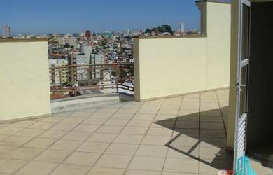 Imagem: O apartamento na cobertura possui 3 Dormitórios, 3 Banheiros