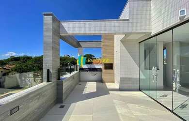 Imagem: O apartamento na cobertura possui 4 Dormitórios, 1 Banheiro