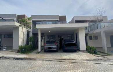 Imagem: A casa em condomínio possui 3 Dormitórios, 4 Banheiros, 2