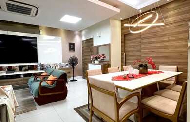 Imagem: O apartamento possui 4 Dormitórios, 3 Banheiros, 2 Vagas na