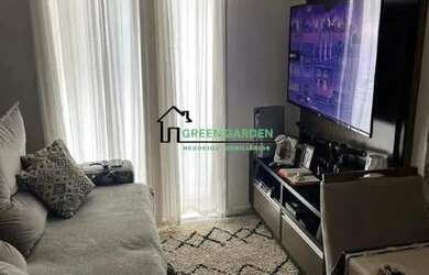 Imagem: O apartamento possui 2 Dormitórios, 2 Banheiros, 1 Vaga na