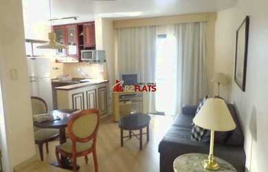 Imagem: O studio possui 1 Dormitório, 1 Banheiro, 1 Vaga na garagem