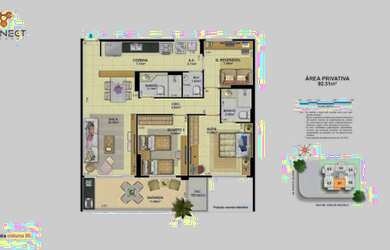 Imagem 12: Condomínio Connect Icaraí- Rua Doutor Carlos Halfeld, 9 - Icaraí - Niterói/RJ