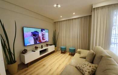 Imagem: O apartamento possui 2 Dormitórios, 3 Banheiros, 2 Vagas na