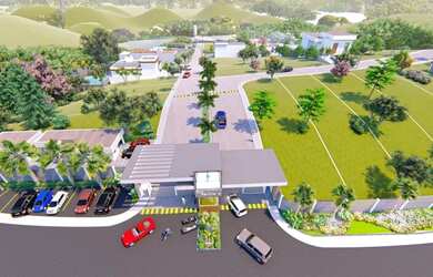 Imagem: O terreno possui 600m² de Área e está localizado em Núcleo