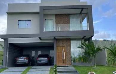 Imagem: A casa em condomínio possui 4 Dormitórios, 3 Banheiros, 3