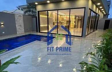 Imagem: A casa em condomínio possui 4 Dormitórios, 5 Banheiros, 4