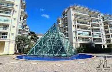 Imagem: O apartamento na cobertura possui 4 Dormitórios, 4 Banheiros