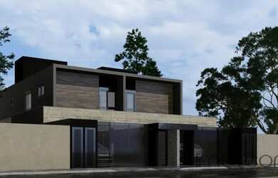 Imagem: A casa possui 4 Dormitórios, 5 Banheiros, 2 Vagas na garagem