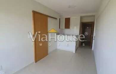 Imagem: O apartamento possui 1 Dormitório, 1 Banheiro, 1 Vaga na garagem