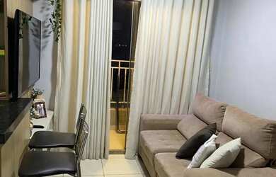 Imagem: O apartamento possui 2 Dormitórios, 1 Banheiro, 1 Vaga na garagem