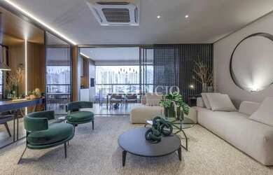 Imagem: O apartamento possui 3 Dormitórios, 4 Banheiros, 2 Vagas na