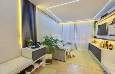 Imagem: Apartamento mobiliado com 76m², 3 Dormitórios sendo 1 suíte