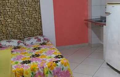 Imagem: O apartamento possui 1 Dormitório, 1 Banheiro, 1 Vaga na garagem