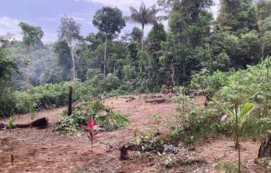 Imagem: O terreno possui 400m² de Área e está localizado em Alvorada