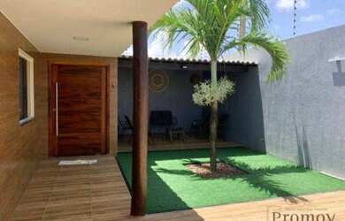 Imagem: A casa em condomínio possui 4 Dormitórios, 3 Banheiros, 5