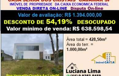 Imagem: A casa possui 1 Dormitório, 1 Banheiro, 1 Vaga na garagem