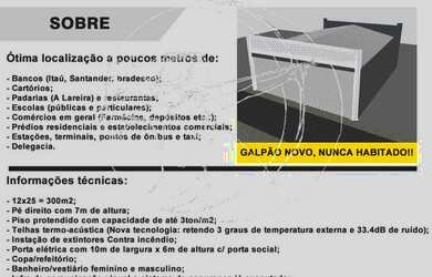 Imagem 9: Galpão/Depósito/Armazém para aluguel e venda com 300 metros quadrados
