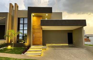 Imagem: A casa em condomínio possui 3 Dormitórios, 3 Banheiros, 4