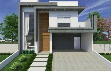 Imagem: A casa em condomínio possui 3 Dormitórios, 4 Banheiros, 4