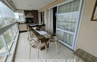 Imagem: O apartamento possui 3 Dormitórios, 5 Banheiros, 4 Vagas na